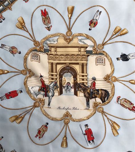 1st dibbs vintage hermes scarves royal mews|Hermes silk scarf uk.